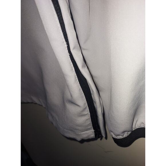 Three Sixty Six Men's Golf Jacket Medium 1/4 Zip Windbreaker Pullover Gray - Picture 6 of 8